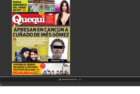 Portada de Quequi (contraportada) del 2026-07-11