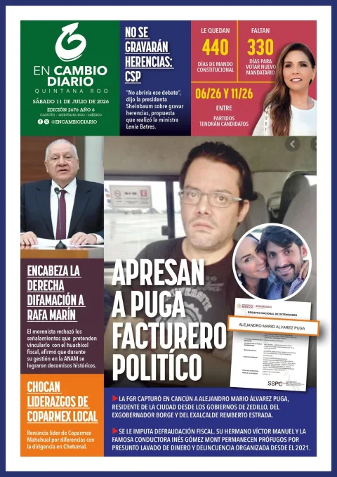 Portada de En Cambio - Quintana Roo (portada)