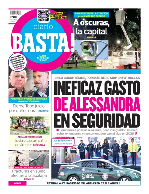 Portada de Basta! (portada)