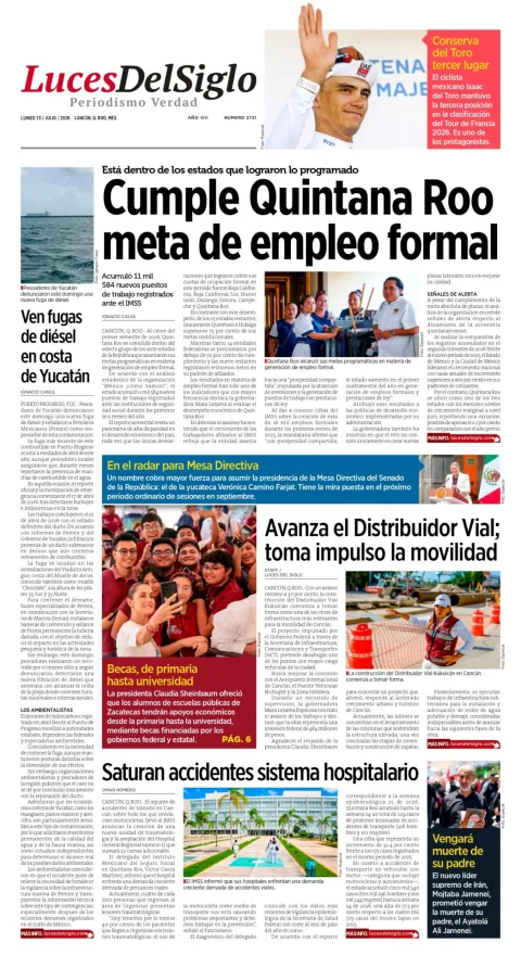Portada de Luces del Siglo