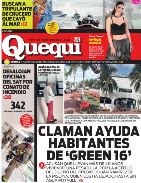 Portada de Quequi (contraportada) del 2026-07-14