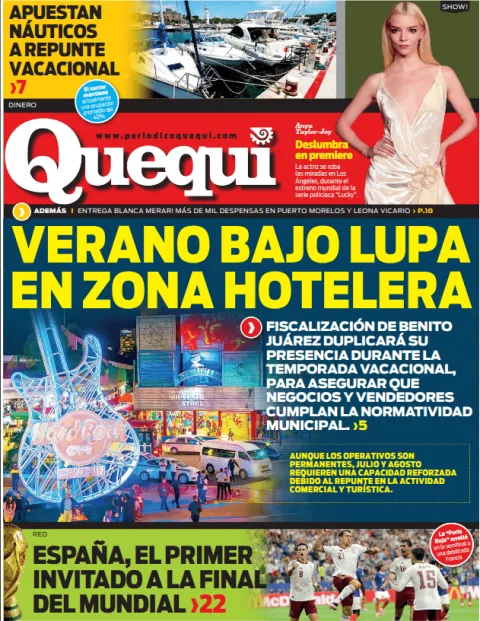 Portada de Quequi (contraportada) del 2026-07-15