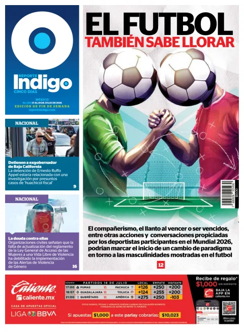 Portada de Reporte Indigo Nacional del 2026-07-17