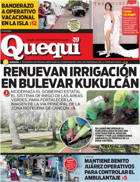 Portada de Quequi (contraportada) del 2026-07-17
