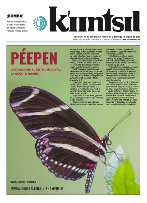 Portada de La Jornada - Kiintsil del 2026-07-17