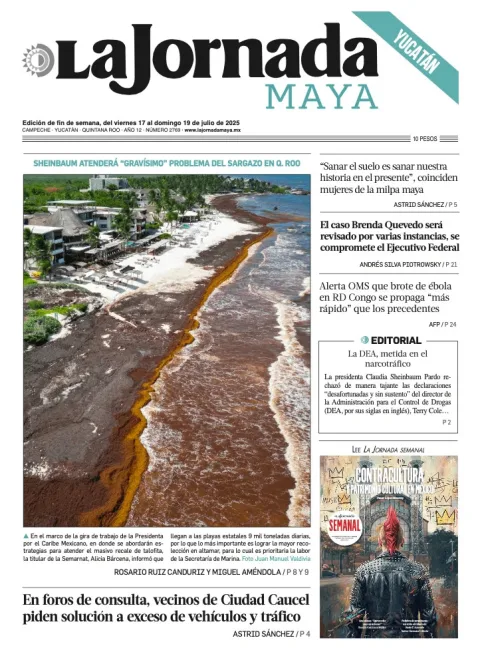 Portada de La Jornada Maya Yucatán del 2026-07-17
