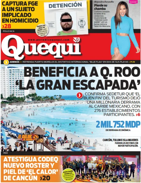 Portada de Quequi (contraportada) del 2026-07-23