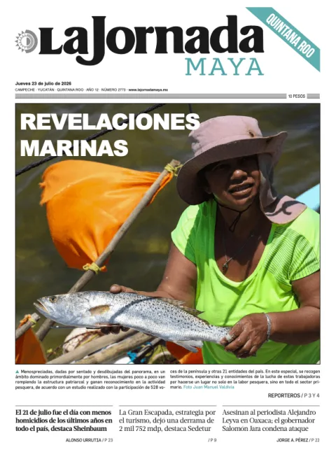 Portada de La Jornada Maya Quintana Roo del 2026-07-23