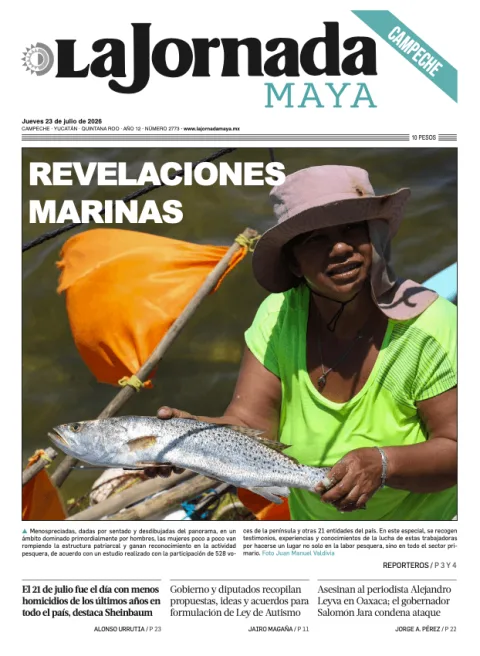 Portada de La Jornada Maya Campeche del 2026-07-23