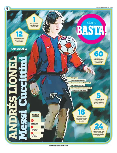 Portada de Basta! (contraportada) del 2026-07-24