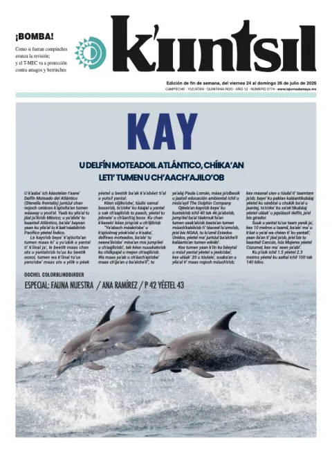Portada de La Jornada - Kiintsil del 2026-07-24