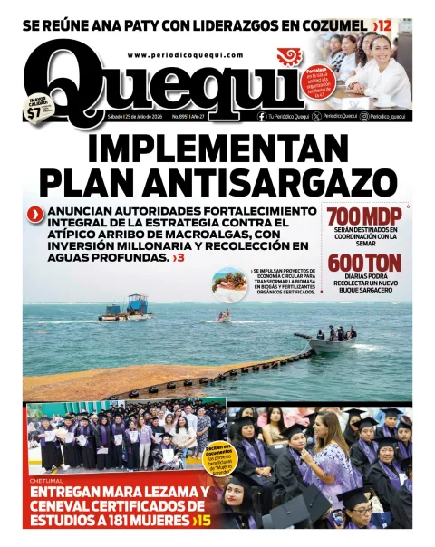 Portada de Quequi del 2026-07-25