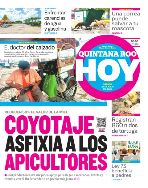 Portada de Quintana Roo Hoy (portada) del 2026-07-25