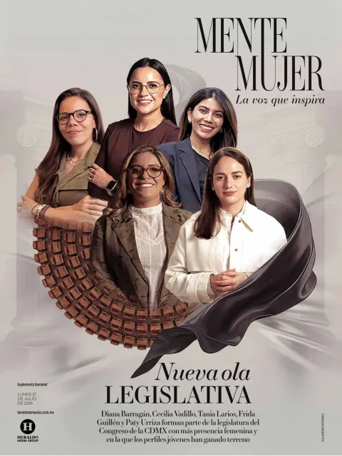Portada de El Heraldo de Mexico - Mente Mujer del 2026-07-27