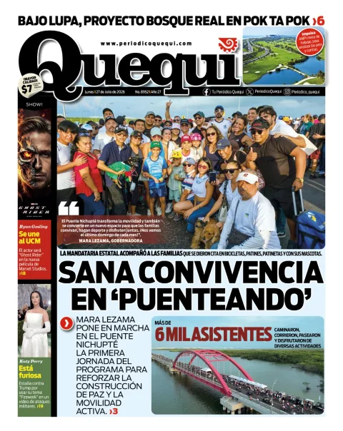 Portada de Quequi del 2026-07-27
