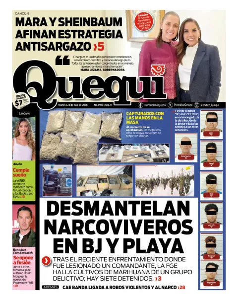 Portada de Quequi del 2026-07-28