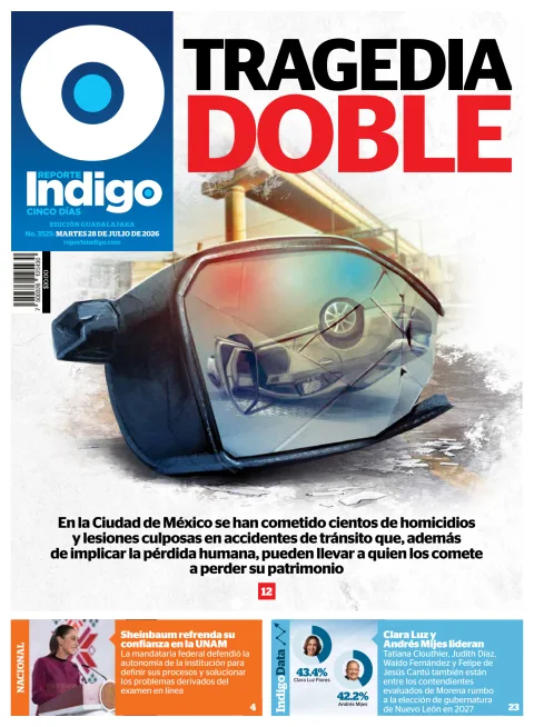 Portada de Reporte Indigo Guadalajara del 2026-07-28