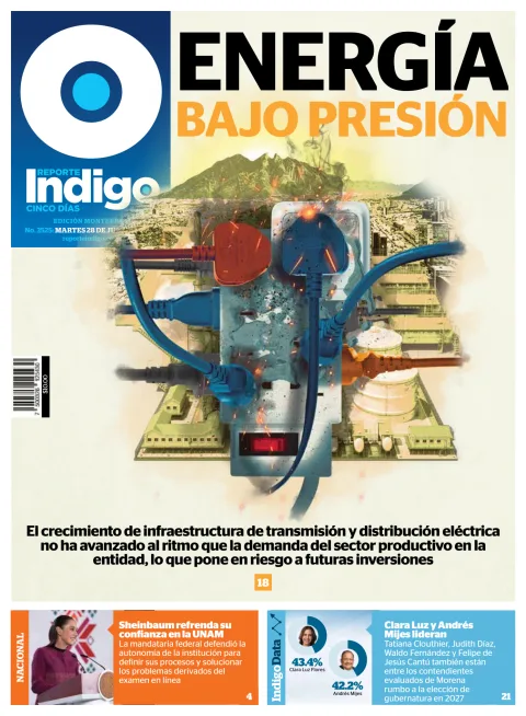 Portada de Reporte Indigo Monterrey del 2026-07-28