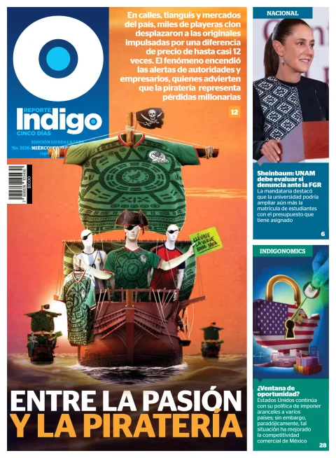 Portada de Reporte Indigo Guadalajara del 2026-07-29