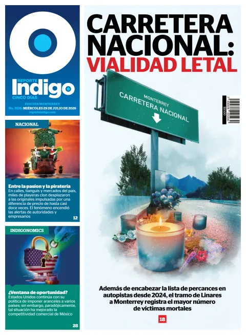 Portada de Reporte Indigo Monterrey del 2026-07-29