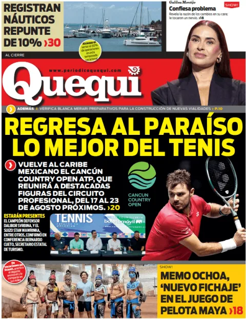 Portada de Quequi (contraportada) del 2026-07-30