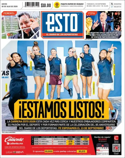 Portada de Esto del 2026-07-30