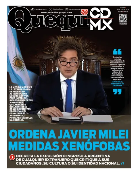 Portada de Quequi CDMX del 2026-07-31