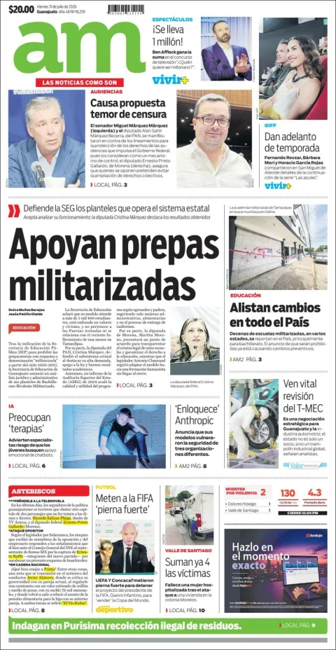 Portada de Am Corredor Industrial del 2026-07-31