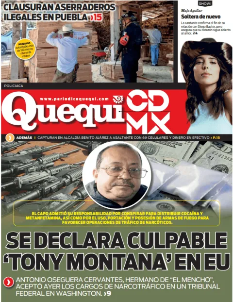 Portada de Quequi CDMX (contraportada) del 2026-08-01
