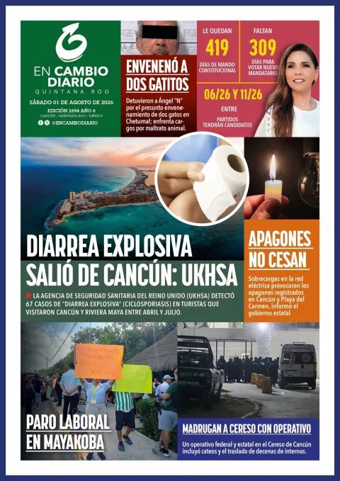 Portada de En Cambio - Quintana Roo (portada) del 2026-08-01