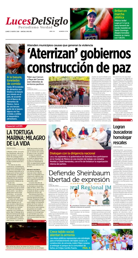 Portada de Luces del Siglo del 2026-08-03