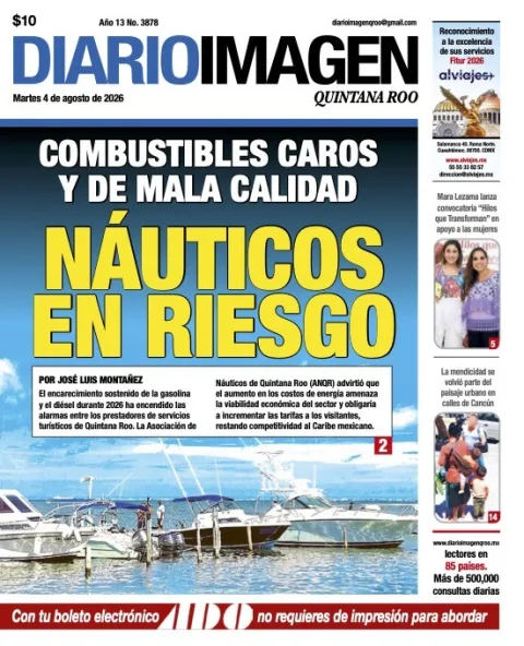 Portada de Diario Imagen Quintana Roo del 2026-08-04