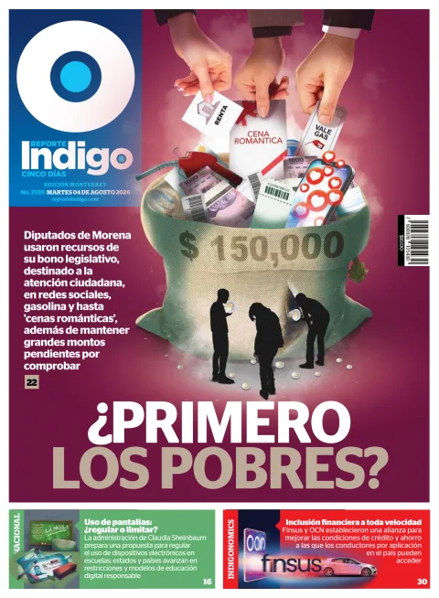 Portada de Reporte Indigo Monterrey del 2026-08-04