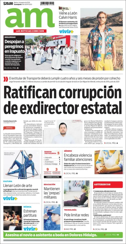 Portada de Am Corredor Industrial del 2026-08-04