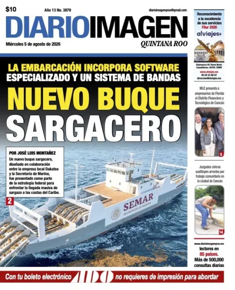 Portada de Diario Imagen Quintana Roo del 2026-08-05