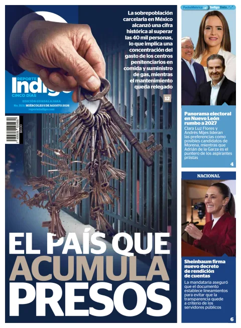 Portada de Reporte Indigo Guadalajara del 2026-08-05