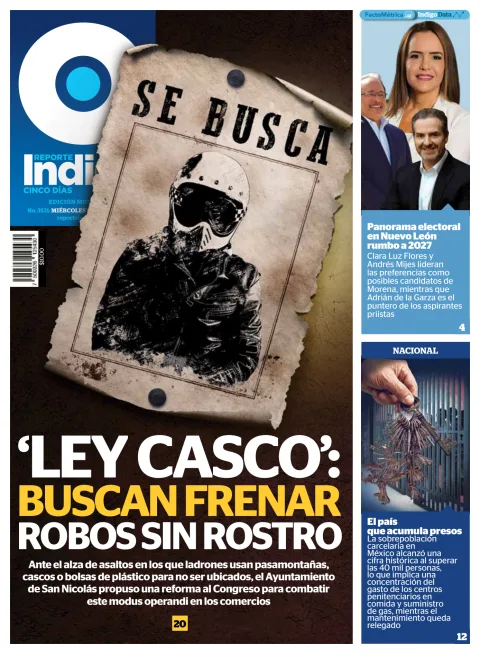 Portada de Reporte Indigo Monterrey del 2026-08-05