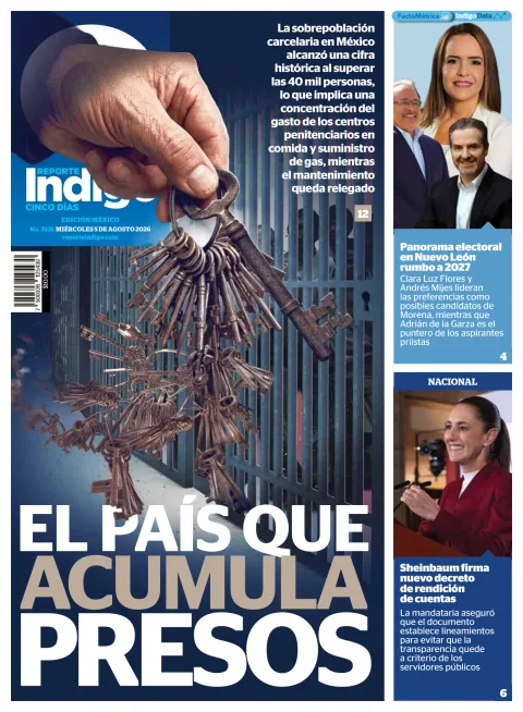 Portada de Reporte Indigo Nacional del 2026-08-05