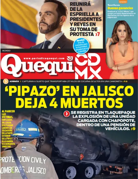 Portada de Quequi CDMX (contraportada) del 2026-08-05