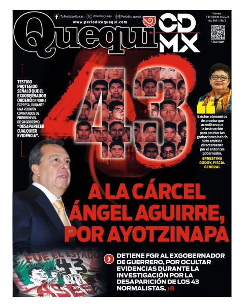 Portada de Quequi CDMX del 2026-08-07