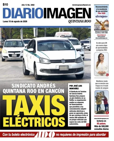 Portada de Diario Imagen Quintana Roo del 2026-08-10