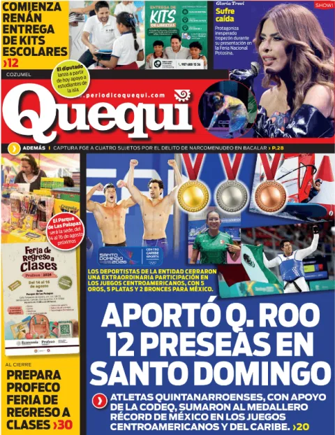Portada de Quequi (contraportada) del 2026-08-10