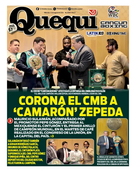 Portada de Quequi del 2026-08-12