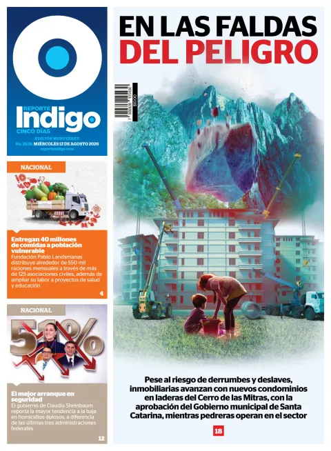 Portada de Reporte Indigo Monterrey del 2026-08-12