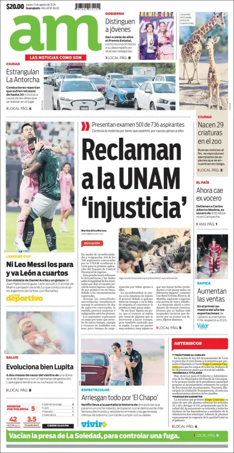 Portada de Am Corredor Industrial del 2026-08-13