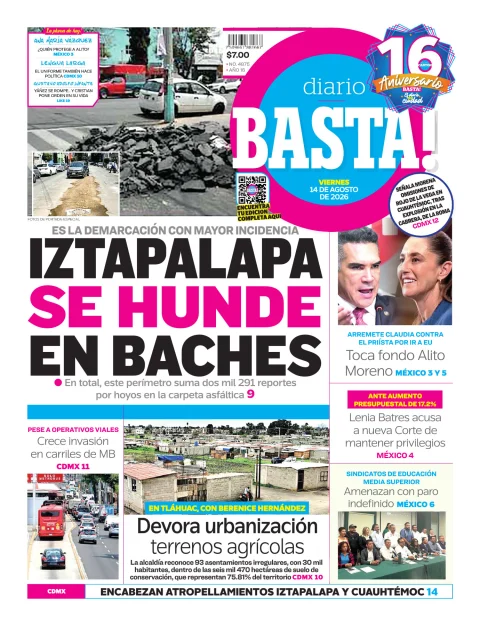 Portada de Basta! (portada)