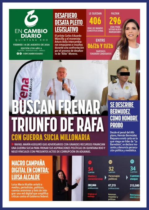 Portada de En Cambio - Quintana Roo (portada)
