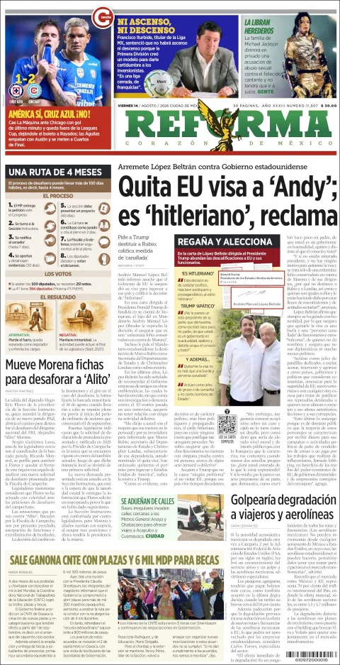 Portada de Reforma