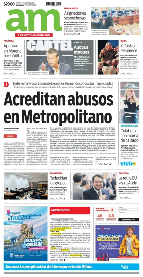 Portada de Am Corredor Industrial del 2026-08-14