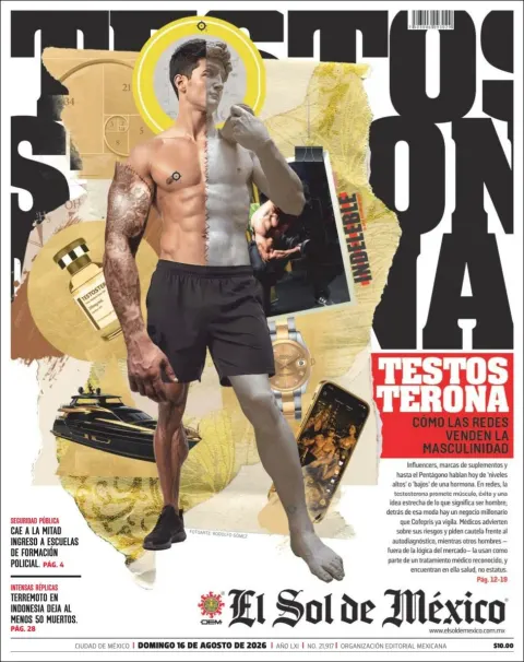 Portada de El Sol de Mexico